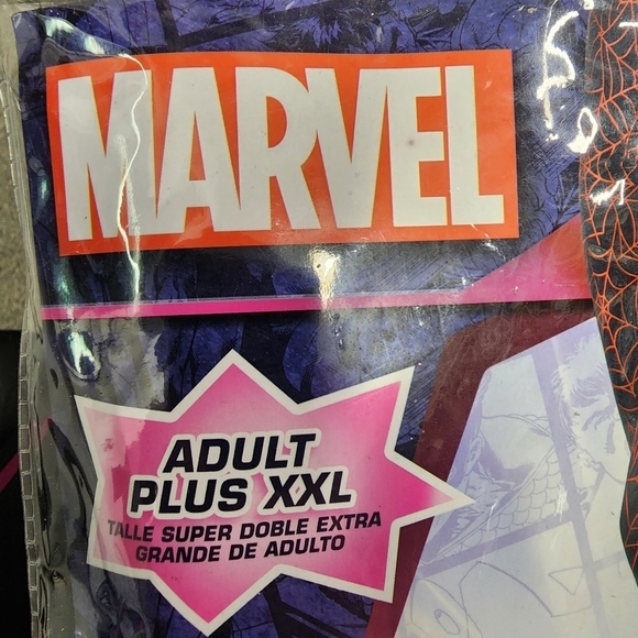 NWT Marvel Adult Spider Girl Leggings Plus XXL Halloween Costume Cosplay New - Picture 4 of 7